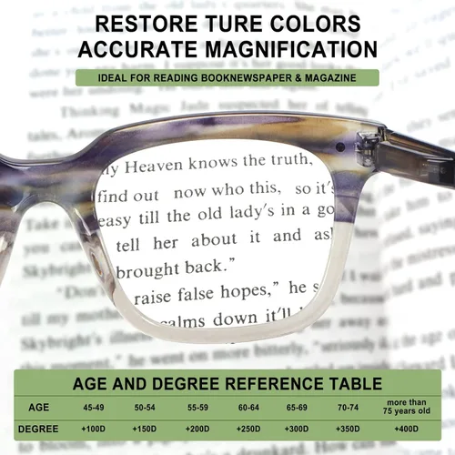 Miniatura 6 de Paquete de 6 lentes de lectura de moda para mujeres y hombres, bloqueo de luz azul, lectores cuadrados de gran tamaño con bisagra de resorte Paquete