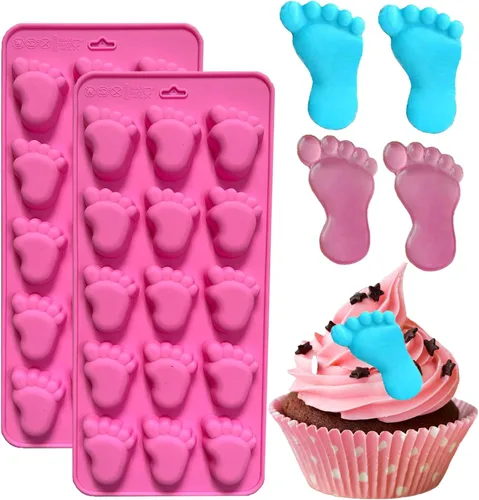 Miniatura 21 de Paquete de 2 moldes de silicona para pastel de calabaza, moldes de silicona para pastel de calabaza, moldes de chocolate de Acción de Gracias, 12