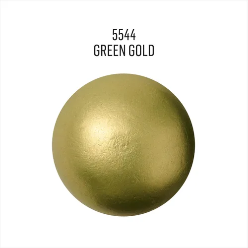 Miniatura 3 de FolkArt Treasure Brilliant - Pintura metálica, 4 onzas, oro verde Verde dorado