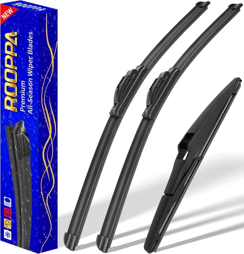 3 limpiaparabrisas de repuesto para Toyota RAV4 2013-2018, repuesto de equipo original, 26 pulgadas, 16 pulgadas, 10 pulgadas (juego de 3) gancho U/J