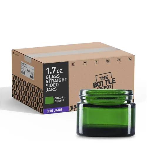 Miniatura 8 de The Bottle Depot - Tarro de vidrio de 4 oz (3.4 fl oz) - Ámbar transparente - 90 frascos - Cierres no incluidos - Acabado de cuello 58-400 - Tarros