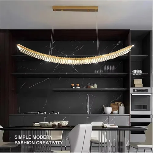 Miniatura 5 de Modern Dining Room Lamparas Decoracion Hogar Moderno Smart Pendant Lights Decoration Salon Chandeliers for (Warm White,Length 90cm)