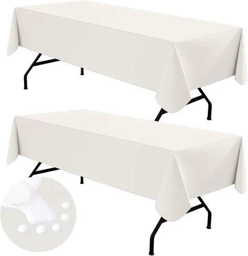 Miniatura 22 de homing - Mantel cuadrado de vinilo, mantel de plástico impermeable y a prueba de derrames con respaldo de franela, cubierta de mesa fácil de limpiar