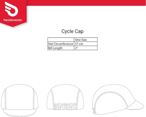 Miniatura 3 de Headsweats gorra de ciclismo, talla única