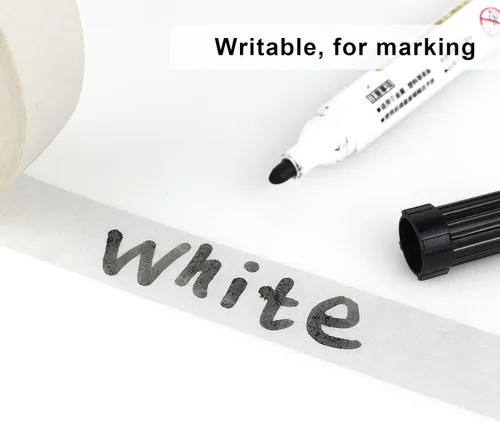 Miniatura 6 de Paquete de 2 Cinta de Enmascarar Blanca - Cinta de Pintor de 1 Pulgada de Ancho - Multisuperficie, Resistente al Agua, Uso Interior y Exterior - 180