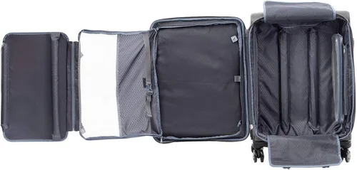Miniatura 3 de Travelpro Platinum Elite-Softside - Maletas expansible con ruedas giratorias, Gris Vintage), 409182C05