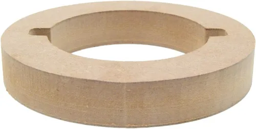 Miniatura 2 de Anillos adaptadores de tweeter de MDF personalizados de 2.91 pulgadas de identificación x 4.33 pulgadas de diámetro exterior para instalación