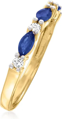 Miniatura 3 de Ross-Simons Anillo de diamante de 0,50 quilates y 0,12 quilates en oro amarillo de 14 quilates