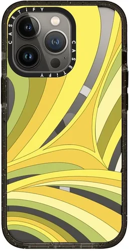 Miniatura 379 de Funda Impact de CASETiFY para iPhone 13 Pro Max con Magsafe - Estuche Claro Cuento de Invierno - Claro Negro Estuche transparente Winter Tale