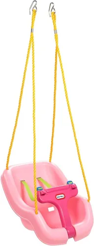 Miniatura 7 de Little Tikes Columpio 2-en-1 ajustado y seguro, Magenta
