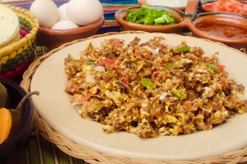 Miniatura 5 de Machacado Carne Seca De Res Carne Res Carne Rallada Jerkey De México Apodaca N.L. (2oz)