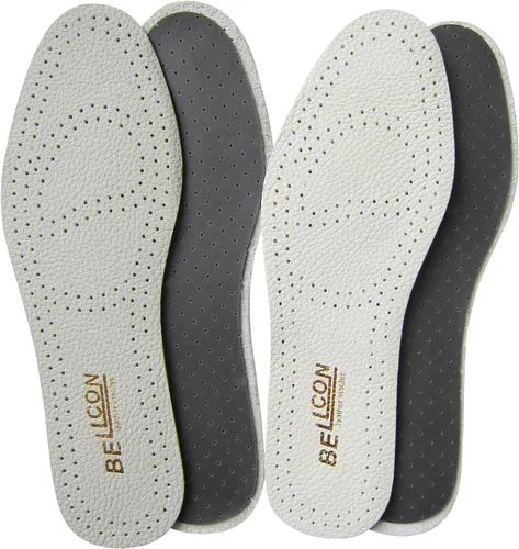 Miniatura 8 de Bellcon - Plantillas de cuero para hombres, inserciones de cuero fino para botas de hombre, almohadillas de zapatos de longitud completa con carbono
