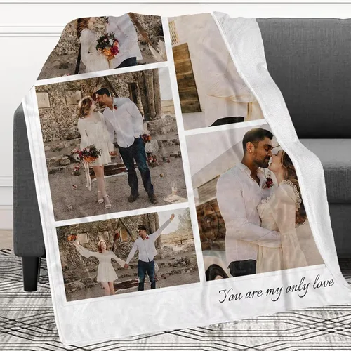 Miniatura 75 de Manta personalizada con imagen, mantas personalizadas para adultos y niños, manta de fotos personalizable, mantas personalizadas como regalo para 5