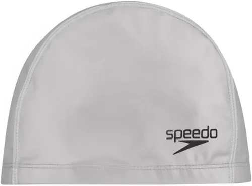 Speedo Gorra de natación unisex | Ajuste cómodo Plateado