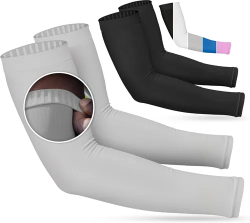 Miniatura 64 de SportsTrail Mangas Refrescantes para Brazos para Hombres y Mujeres – Transpirables, Protección Solar UV, Mangas Deportivas para Brazos para Mujeres