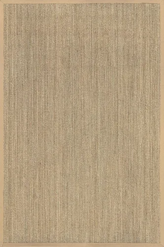 Miniatura 3 de nuLOOM Alfombra de Área Elijah Seagrass de 5 x 8 pies, Beige, Estilo Rústico Sólido, Borde de Algodón, Tejido de Cesta, Fibra Natural, Para Elijah