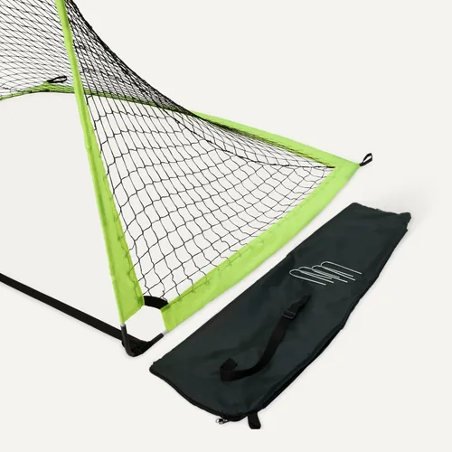Miniatura 4 de Amazon Basics Red de portería de fútbol portátil desplegable para entrenamiento en el patio trasero