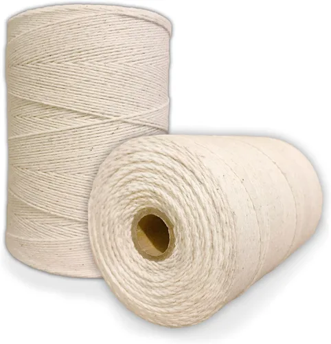 Miniatura 6 de Hilo de urdimbre de telar 100% algodón (verde aguamarina), hilo de urdimbre 8/4 (800 yardas), perfecto para tejer: alfombra, tapiz, alfombra, manta