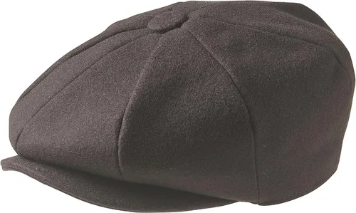 Miniatura 18 de Peaky Blinders Gorra plana de lana estilo Newsboy de 8 piezas para hombre