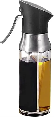 Pulverizador de aceite de oliva, dispensador de vinagre, rociador de vinagre, botella rociadora de aceite de oliva para cocina, cocina, barbacoa,