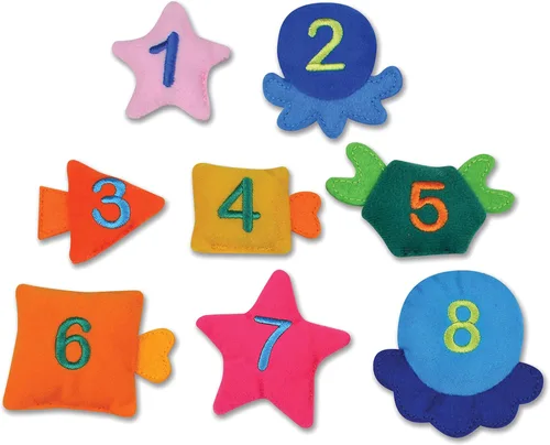 Miniatura 5 de Melissa & Doug K's Kids Fish and Count Juego de aprendizaje con 8 peces numerados para atrapar y liberar