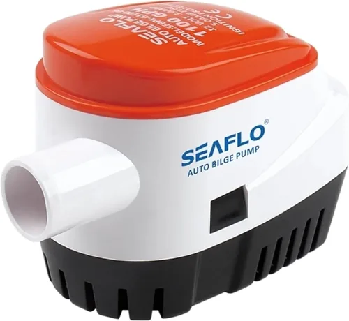 Miniatura 14 de SEAFLO Bomba de Sentina Serie 01 500 GPH – 12V, Salida de 3/4", Bomba Sumergible Marina con Protección Antibloqueo de Aire, Certificado CE y RoHS