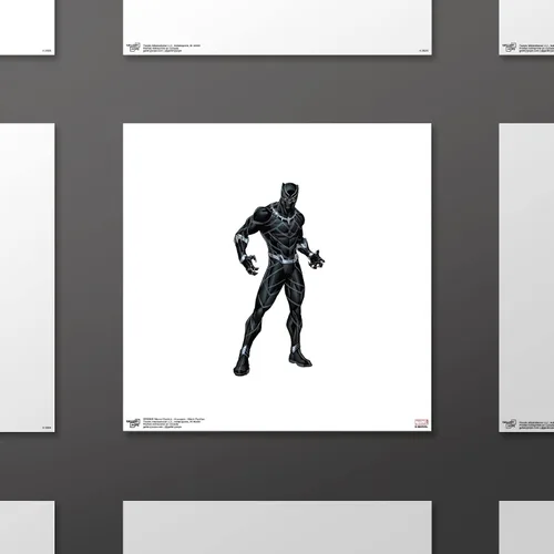 Miniatura 3 de Trends International Gallery Pops Marvel Comics Avengers - Póster de pared de Black Panther, 12 x 12 pulgadas, versión sin marco
