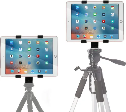 Miniatura 2 de Soporte de trípode universal para tableta para iPad, iPad Air, Air 2, iPad Mini, Samsung Galaxy Tab y muchas más tabletas