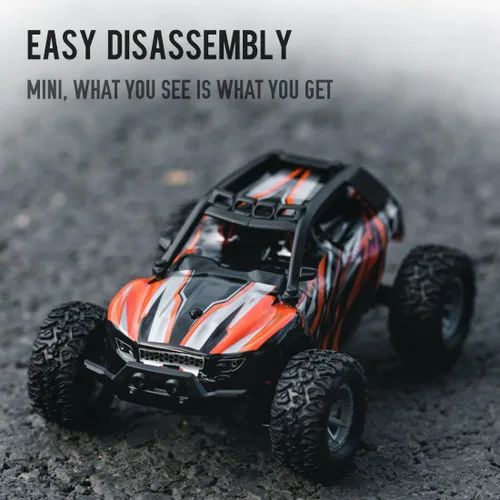 Miniatura 5 de Coche de control remoto RC, 12.4 mi/h de alta velocidad RC Offroad Race Car, 2.4Ghz 1:32 RC Mini eléctrico Drift Off-Road Modelo de vehículo