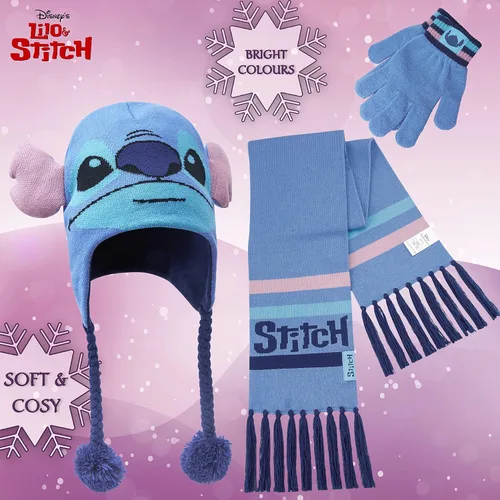 Miniatura 3 de Disney Conjunto de gorro, bufanda y guantes para niños