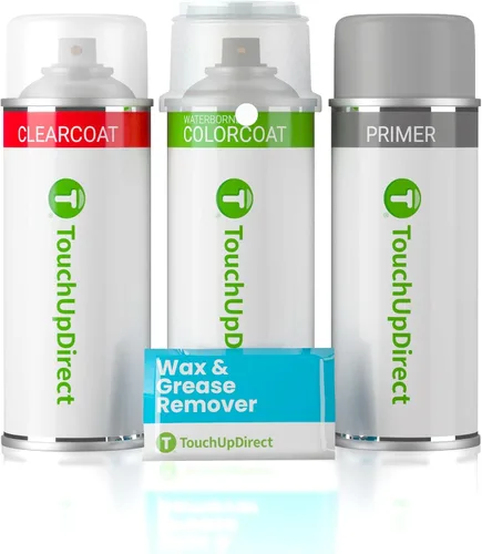 Miniatura 13 de TouchUpDirect C9A/0Q - Aerosol de pintura de retoque de Porsche Exact Match compatible con Porsche Exact Match - Paquete esencial Crema Blanco