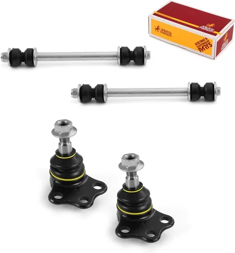 Miniatura 185 de Metrix Premium Chassis Parts - Juego de 4 piezas de articulación de rótula superior y barra estabilizadora delantera para Ford Ranger RWD 1998-2011