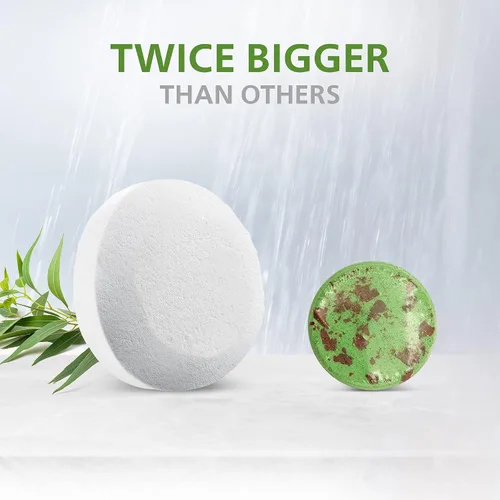 Miniatura 8 de Fabricado en Estados Unidos – 18 vaporizadores de ducha comprimidos de vapor extra fuertes para alivio sinusal aromaterapia spa, bombas de ducha