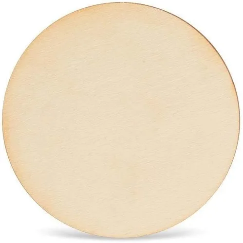 Miniatura 13 de Círculos de madera contrachapada de 6 pulgadas, 1/8 pulgadas de grosor, recortes redondos de madera, paquete de 5 círculos de madera contrachapada
