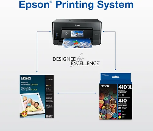 Miniatura 6 de Epson T410 Claria Premium - Tinta de capacidad estándar (T410020-S) para impresoras Select Expression Premium, color negro (paquete de 2)