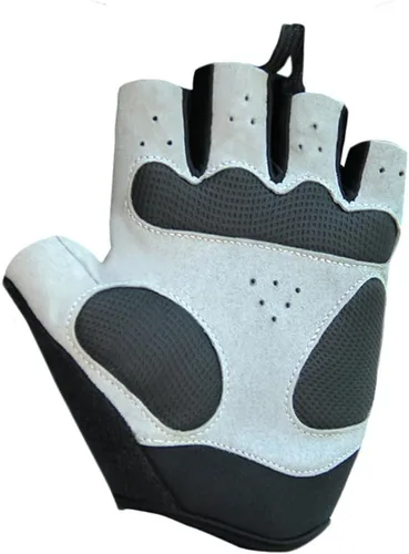 Miniatura 3 de QEPAE Guantes de ciclismo con almohadilla de gel luminosa sin dedos, guantes Crossfit para montar en la noche segura, ciclismo, senderismo, spinning