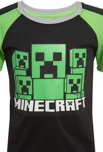 Miniatura 6 de Minecraft Conjunto de camiseta sin mangas de 3 piezas para niños Creepers