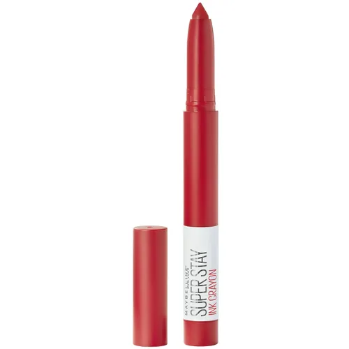Miniatura 41 de Maybelline Super Stay Ink Crayon lápiz labial, lápiz labial mate con punta de precisión con sacapuntas integrado, larga duración de hasta 8 horas