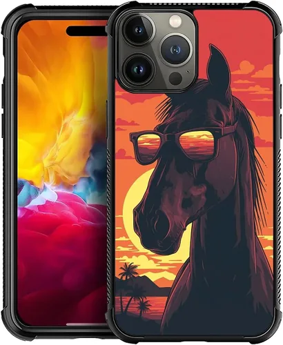 Miniatura 173 de CARLOCA Funda para iPhone XR, diseño de jirafa de cristal, ultra protección, a prueba de golpes, silicona suave TPU antideslizante para iPhone XR