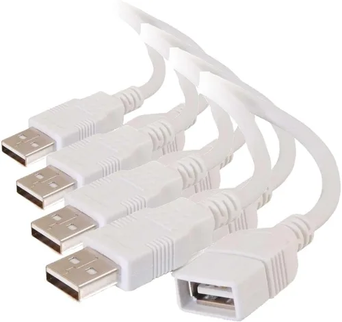 Miniatura 18 de C2G Cable de extensión USB largo, Cable USB, Cable USB A a A, Negro, 16 pies (4.87 metros), Cables to Go 39010