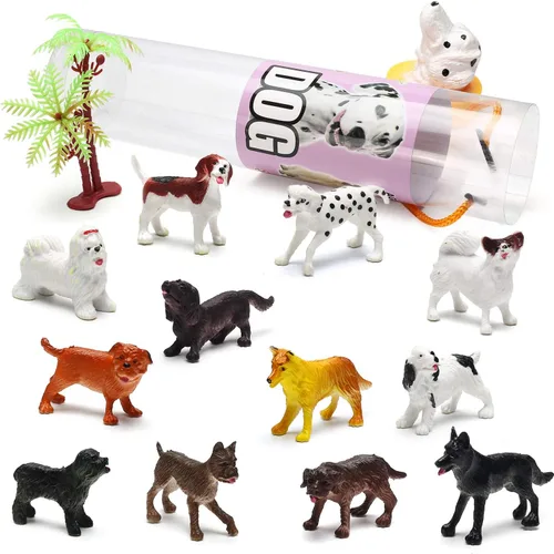 Miniatura 2 de Juguete de animales de 82 piezas, surtido de mini dinosaurio, insecto, océano, granja, selva, animales de la selva, juego de zoológico realista