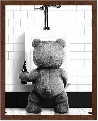 Miniatura 54 de Poster Master Póster de Chimpancé - Impresión de Mono Leyendo Periódico - Arte de Pared de Mono - Regalo para Hombres, Mujeres y Amantes
