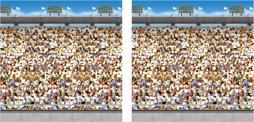 Miniatura 7 de Beistle Telones de fondo de campo de fútbol, 4 x 30 pies, paquete de 2 - Telón de fondo para fiestas, fondo de fotos, cubierta de pared fácil