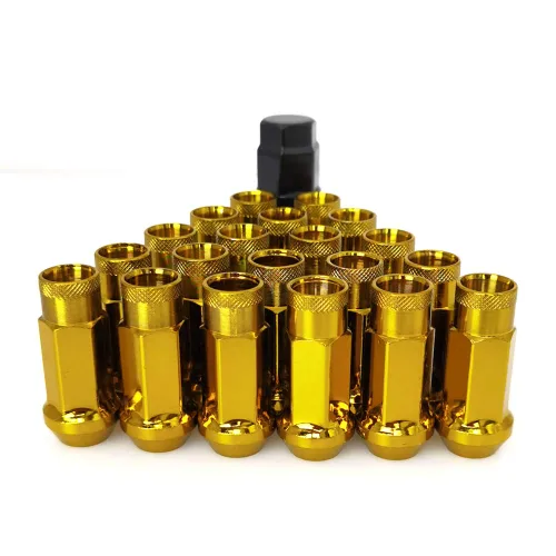 Miniatura 16 de Tuercas cromadas M12 x 1.25 para rueda de extremo abierto, asiento de bellota cónica, tuerca forjada, juego de 20 tuercas de carrera, 2 piezas