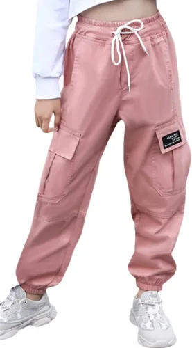SANGTREE - Pantalones deportivos tipo cargo para niñas y mujeres, desde los 3 años hasta talla 3XL