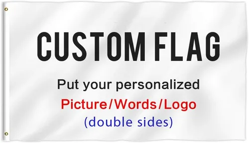 Miniatura 9 de Bandera Personalizada de 2 x 3 Pies para Interiores y Exteriores Diseño Personalizado Bandera de Foto Texto o Logo Fiesta Universidad Habitación