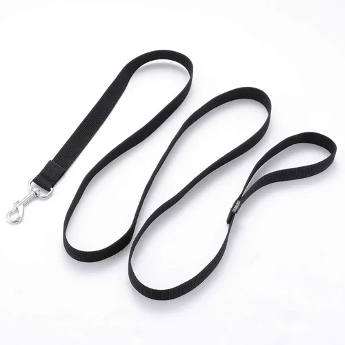 Miniatura 2 de Correa de entrenamiento de nailon resistente y duradera, cuerda de tracción de 1 pulgada de ancho, 6 pies de largo, para perros pequeños y medianos