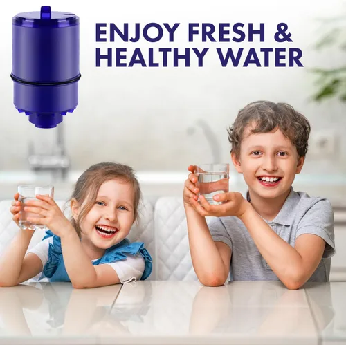 Miniatura 6 de Filtro de agua para grifo, paquete de 2 unidades de soporte para grifo de filtro de agua, repuesto de alto rendimiento de alta calidad para cocina