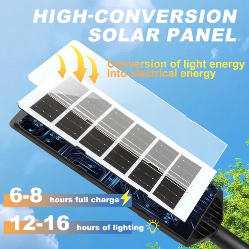 Miniatura 5 de Luces solares impermeables para exteriores, paquete de 2 unidades, luz solar de inundación con sensor de movimiento para exteriores, luz LED