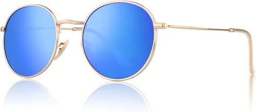 Miniatura 24 de CGID Gafas de sol unisex polarizadas redondas E01 Lennon